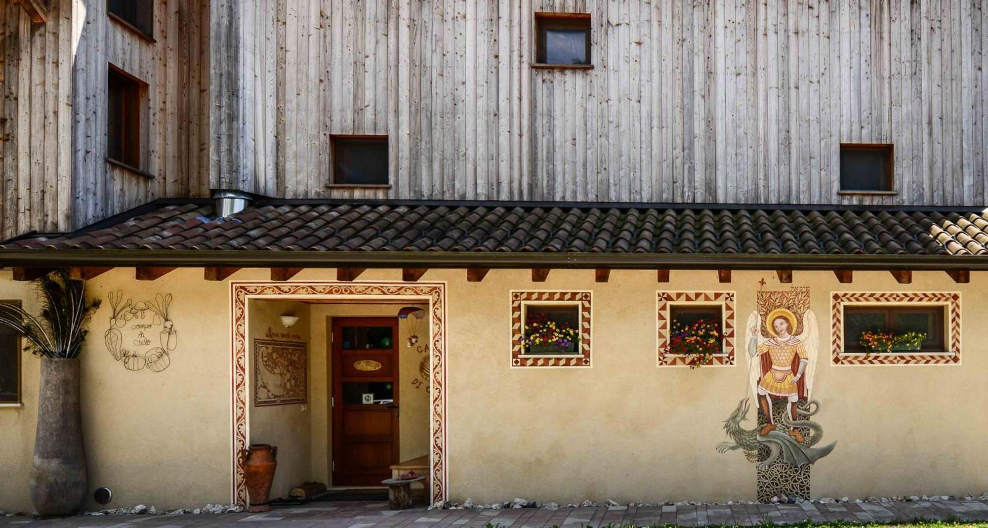 Bioagriturismo Vegan Campo Di Cielo Cesiomaggiore Buitenkant foto